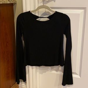 Long sleeve top with bell sleeves!!